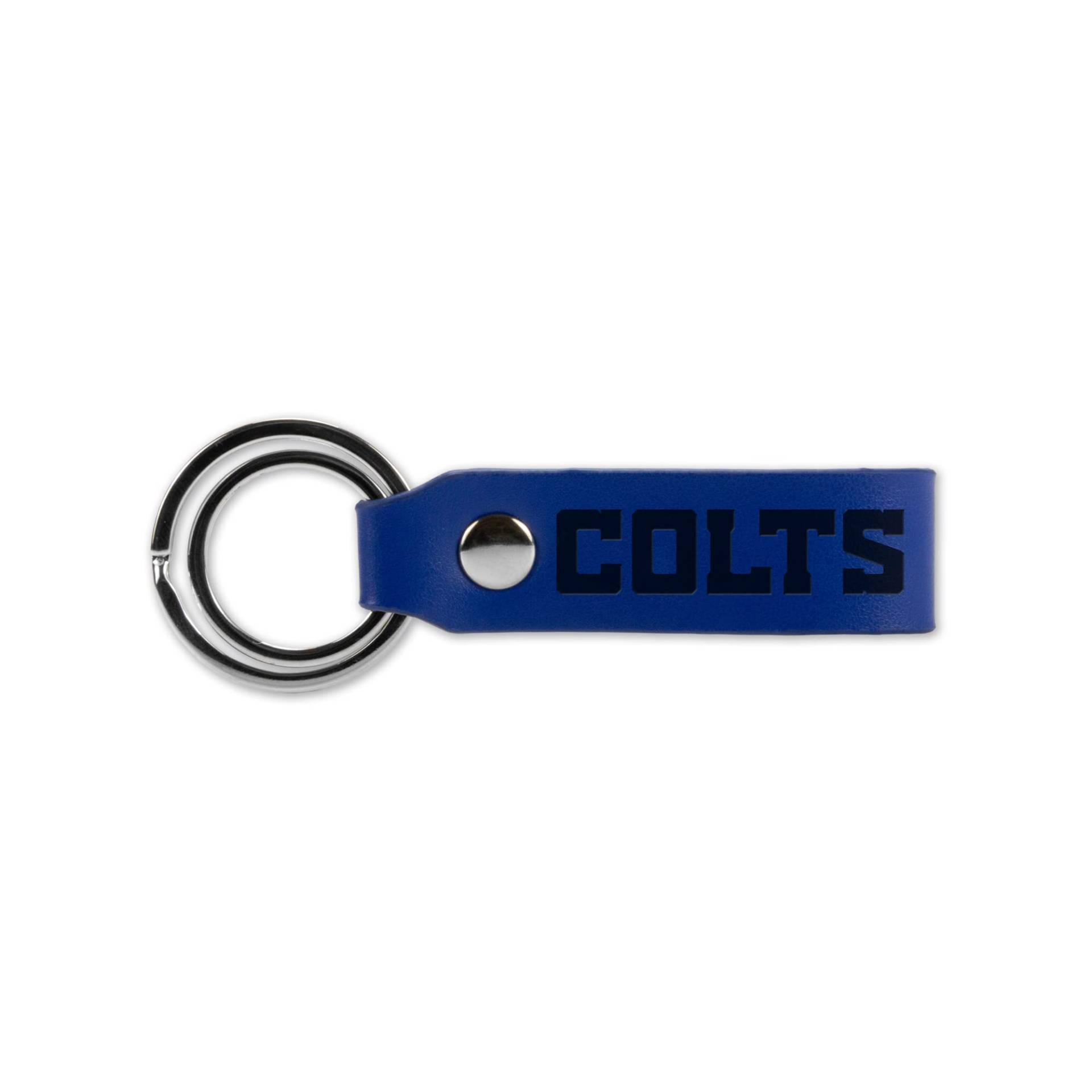Rico Industries NFL Schlüsselanhänger aus Kunstleder Indianapolis Colts 10,2 x 3,6 cm von Rico Industries