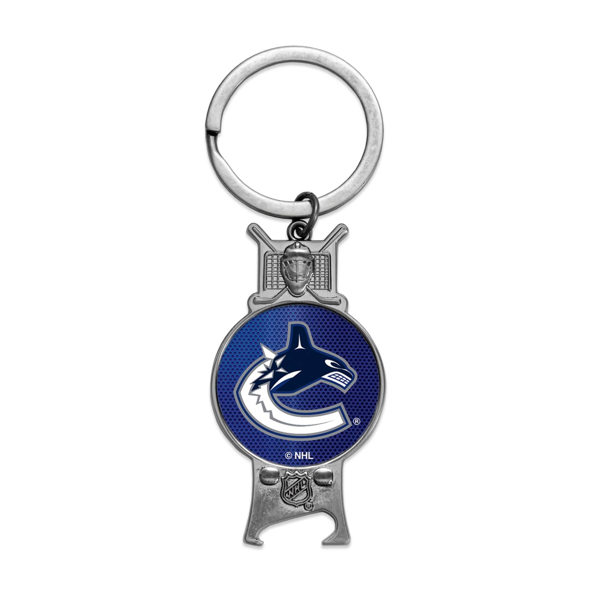 Rico Industries NHL Hockey Vancouver Canucks geformter Flaschenöffner, Schlüsselanhänger, tolles Geschenk Rico Industries NHL Hockey Vancouver Canucks geformter Flaschenöffner, Schlüsselanhänger, tolles Geschenk von Rico Industries