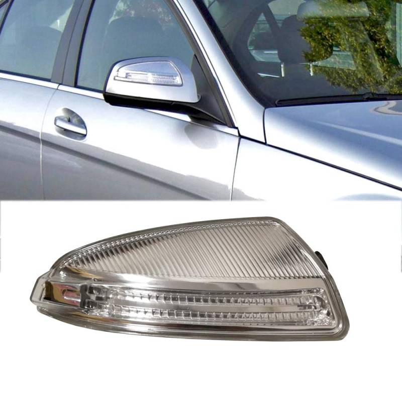 Ricoy Für W204 C-klasse C250 C300 C350 C63 Türflügel Spiegelgehäuse Blinker Anzeige Seite LED Licht Blub (rechts) von Ricoy