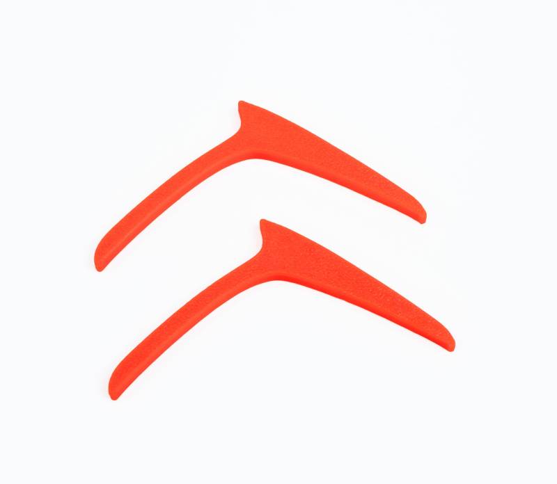 Buntes Lenkrad-Logo für Citroën AMI - Personalisierte Lenkzubehör, Dekorationsset für das Lenkrad, Hochwertiger Kunststoff, Einfache Installation, Orange/Tonic von Ricreo