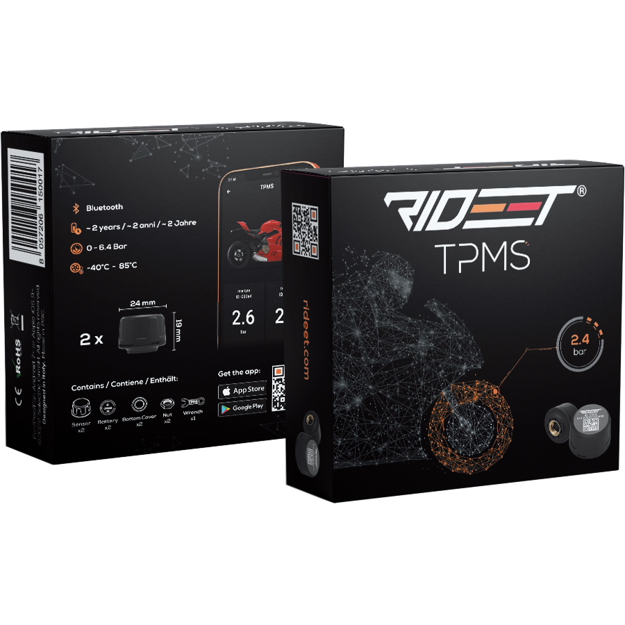 Rideet Reifendruckkontrollsystem TPMS Rideet Reifendruckkontrollsystem TPMS von Rideet
