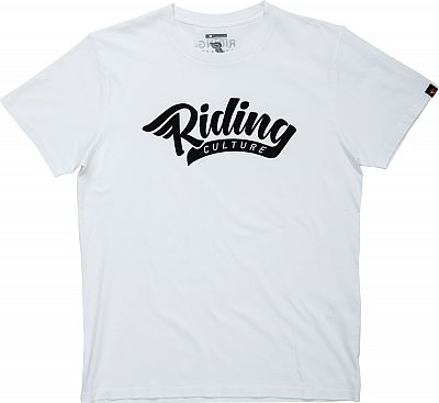 Riding Culture RC5008 Wings, T-Shirt - Weiß/Schwarz - M von Riding Culture
