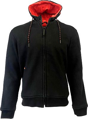 Riding Culture Riding Hoodie, Textiljacke - Schwarz/Rot - M von Riding Culture