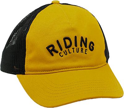 Riding Culture Soft Trucker, Kappe - Gelb/Schwarz - Einheitsgröße von Riding Culture