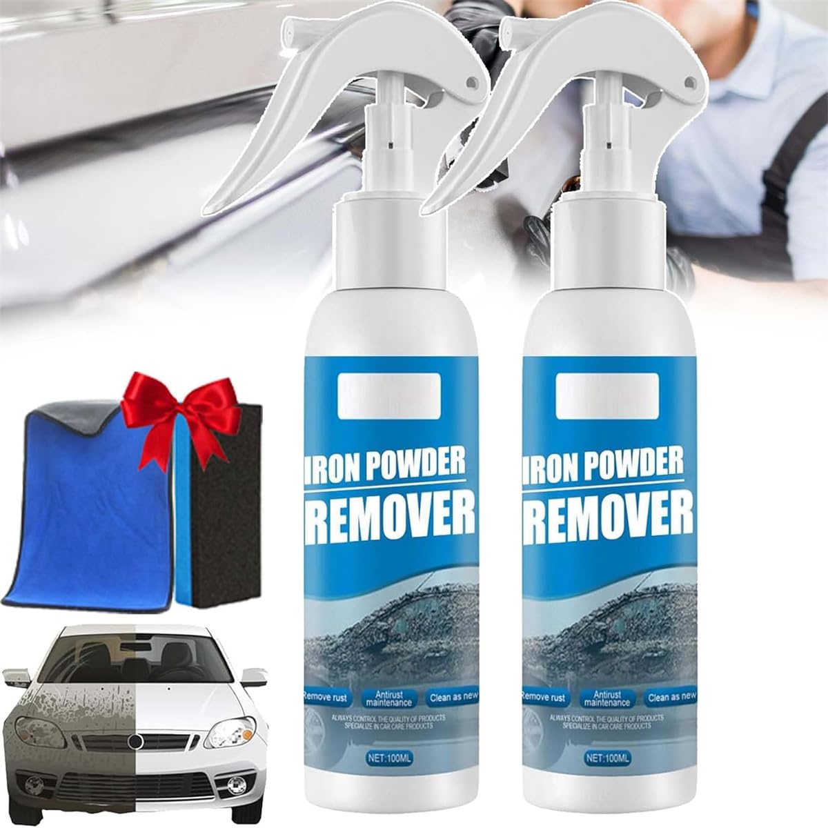 Mehrzweck-Rostentfernungsspray für Metall, Eisenpulverentferner, Auto-Rostentfernungsspray, Sofort-Entferner-Spray, Automobil-Eisenpulver-Rostentfernung, leistungsstarkes Rostentfernungs- und Mehrzweck-Rostentfernungsspray für Metall, Eisenpulverentferner, Auto-Rostentfernungsspray, Sofort-Entferner-Spray, Automobil-Eisenpulver-Rostentfernung, leistungsstarkes Rostentfernungs- und von Rietoiu