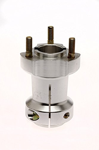 Kart Radstern hinten - geeignet für 30 mm Achse - Länge: 62/95/115 mm - silber (95mm) von Righetti