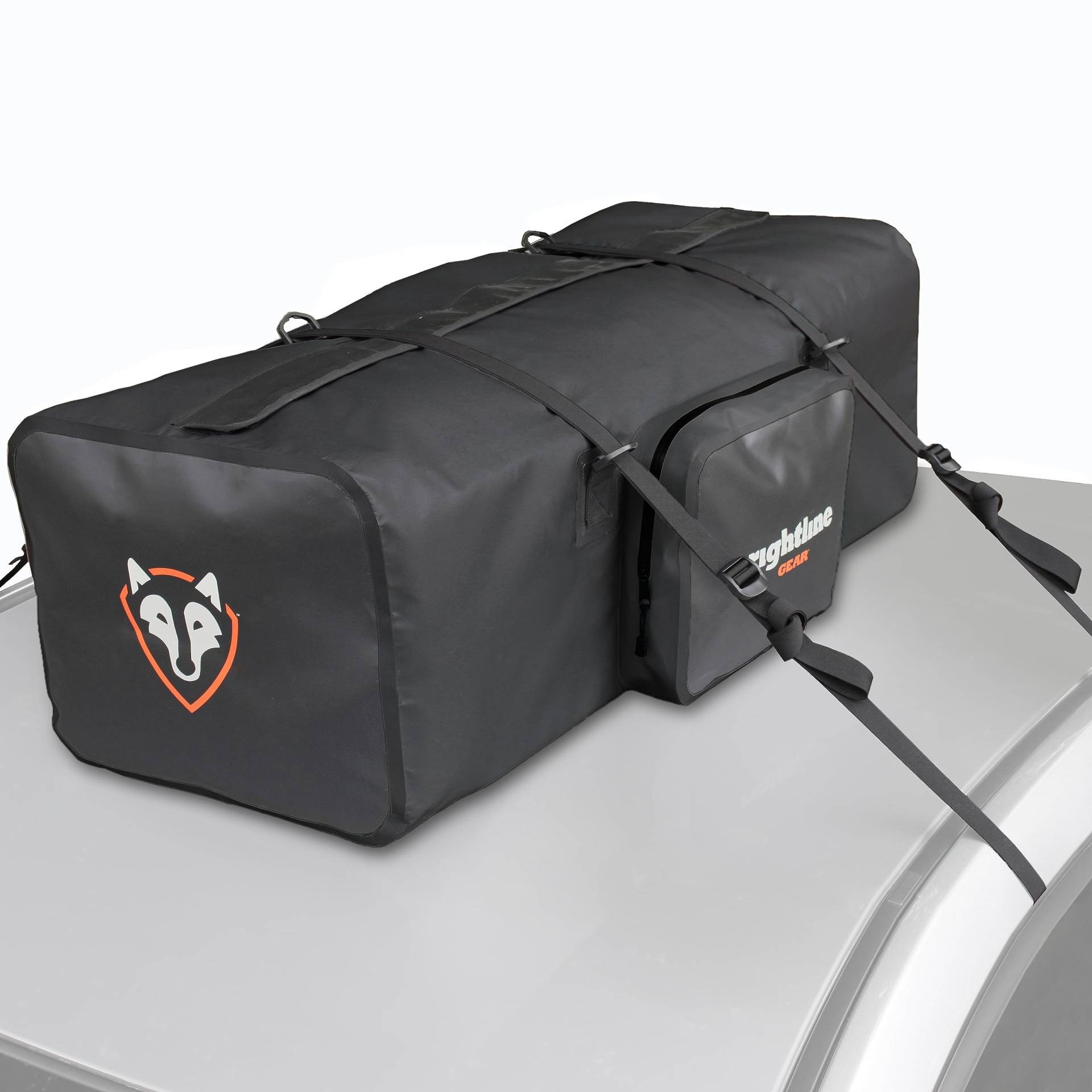 Rightline Gear Car Top wasserdichte Reisetasche für Reisen, mit oder ohne Dachträger, 120 Liter, Schwarz von Rightline Gear