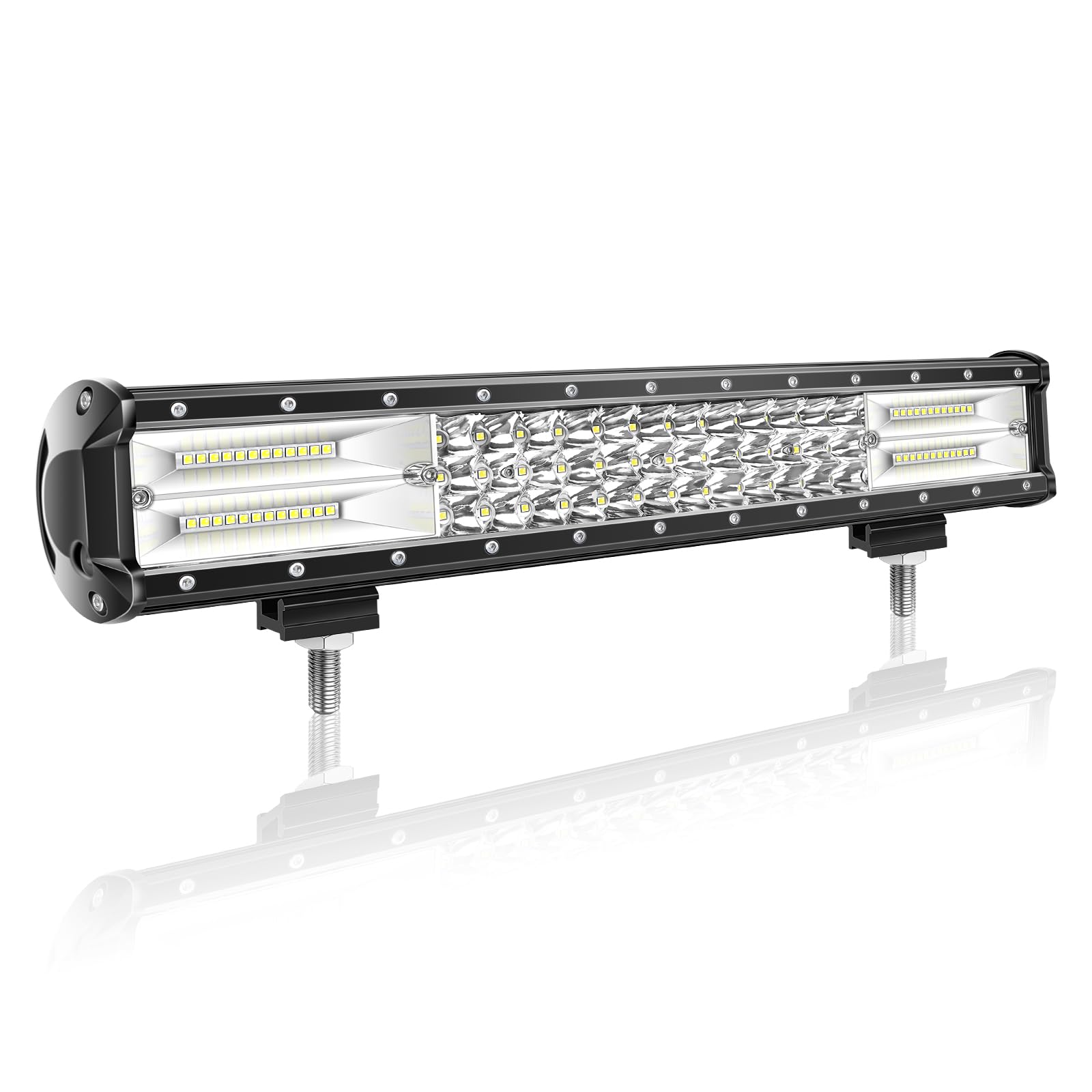 LED Arbeitsscheinwerfer Bar Willpower 18inch 252W Zusatzscheinwerfer 12V IP67 Wasserdicht Flutlicht Spotlight Combo LED Scheinwerfer Arbeitslicht Offroad Auto SUV UTV ATV LED Arbeitsscheinwerfer Bar Willpower 18inch 252W Zusatzscheinwerfer 12V IP67 Wasserdicht Flutlicht Spotlight Combo LED Scheinwerfer Arbeitslicht Offroad Auto SUV UTV ATV von Willpower