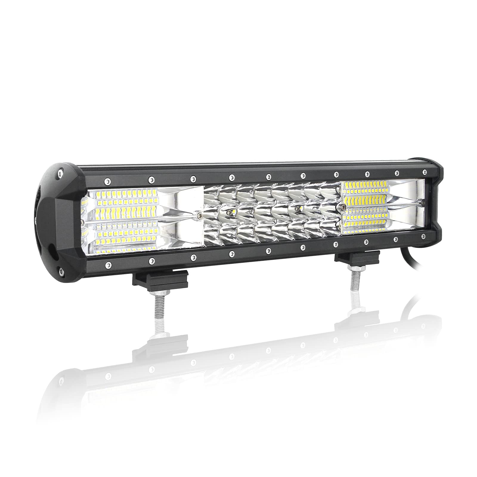 Willpower LED Arbeitsscheinwerfer Bar 50cm 288W Zusatzscheinwerfer 12V IP67 Wasserdicht Flutlicht Spotlight Combo LED Scheinwerfer Arbeitslicht Offroad Auto SUV UTV ATV Willpower LED Arbeitsscheinwerfer Bar 50cm 288W Zusatzscheinwerfer 12V IP67 Wasserdicht Flutlicht Spotlight Combo LED Scheinwerfer Arbeitslicht Offroad Auto SUV UTV ATV von Willpower
