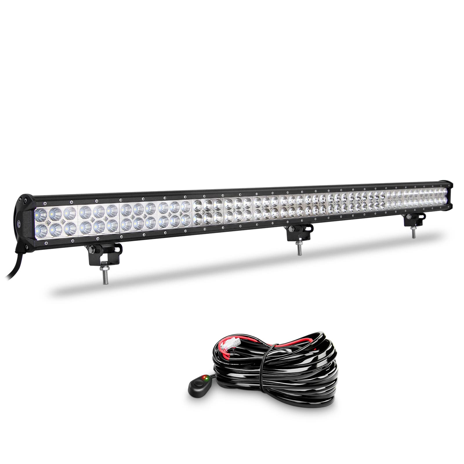 Willpower Led Arbeitsscheinwerfer Auto 44 Zoll 288W Zusatzscheinwerfer 12V Flutlicht Reflektor Spotlight Combo IP67 Wasserdicht 6000K Scheinwerfer Arbeitslicht Offroad Auto SUV UTV ATV Mit Kabelbaum Willpower Led Arbeitsscheinwerfer Auto 44 Zoll 288W Zusatzscheinwerfer 12V Flutlicht Reflektor Spotlight Combo IP67 Wasserdicht 6000K Scheinwerfer Arbeitslicht Offroad Auto SUV UTV ATV Mit Kabelbaum von Willpower