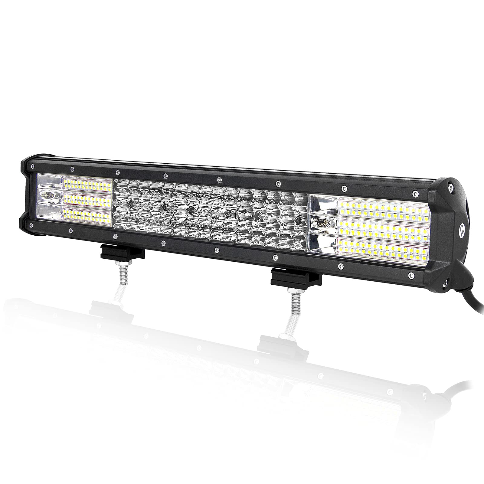 Willpower 17inch 450W Led Zusatzscheinwerfer 12V Led Scheinwerfer Auto IP67 Wasserdicht Flutlicht Punkt Kombination Arbeitsscheinwerfer Led für SUV UTV ATV Traktor Offroad Willpower 17inch 450W Led Zusatzscheinwerfer 12V Led Scheinwerfer Auto IP67 Wasserdicht Flutlicht Punkt Kombination Arbeitsscheinwerfer Led für SUV UTV ATV Traktor Offroad von Willpower