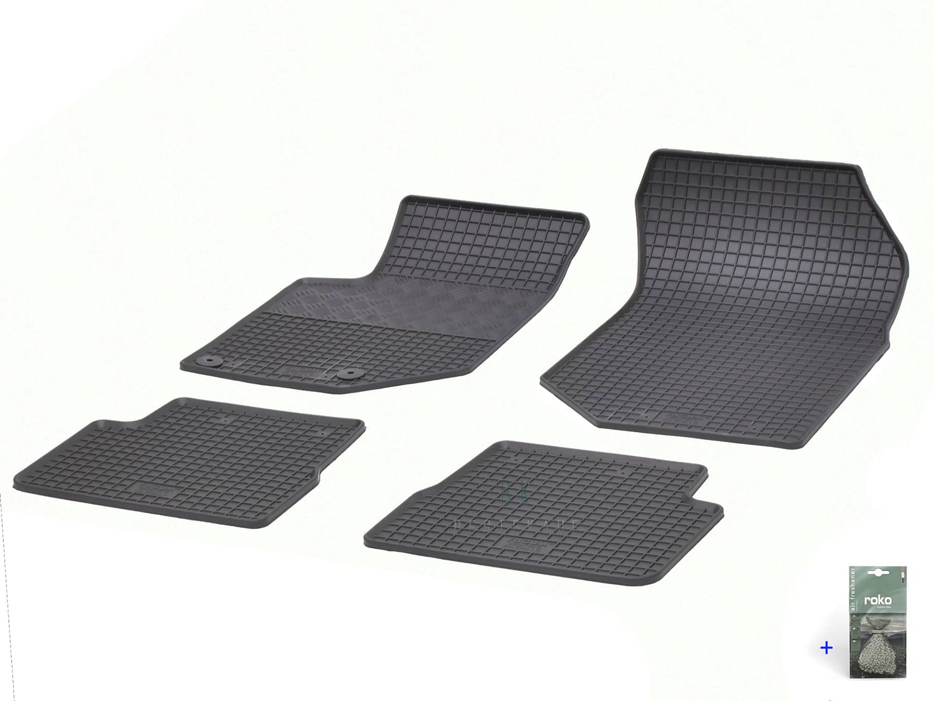 Auto Fußmatten Gummimatten Rigum geeignet für Citroen C4 ab 2020 Passgenau + Auto Duft/BesteKauf von Rigum