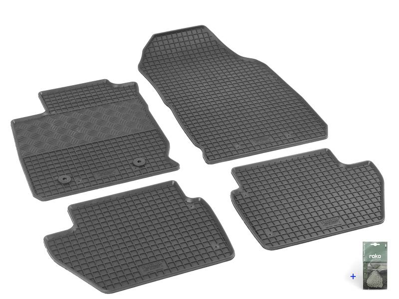 Auto Fußmatten Gummimatten Rigum geeignet für Ford EcoSport ab 2018 Passgenau + Auto Duft/BesteKauf von Rigum