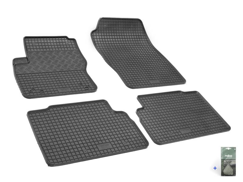 Auto Fußmatten Gummimatten Rigum geeignet für Ford Grand C-Max 2010-2019 Passgenau + Auto Duft/BesteKauf von Rigum