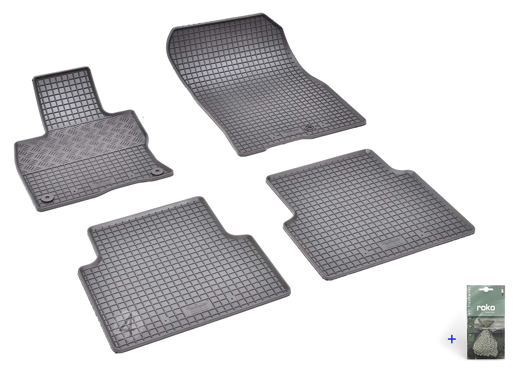 Auto Fußmatten Gummimatten Rigum geeignet für Ford Kuga ab 2019 (auch für die Hybrid-Version) Passgenau + Auto Duft/BesteKauf von Rigum