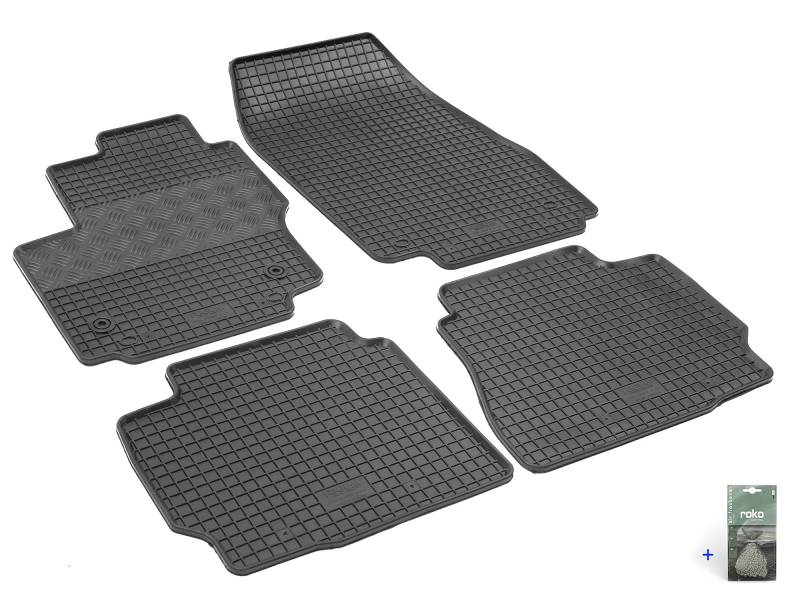 Auto Fußmatten Gummimatten Rigum geeignet für Ford Mondeo Mk4 2007-2014 Passgenau + Auto Duft/BesteKauf von Rigum