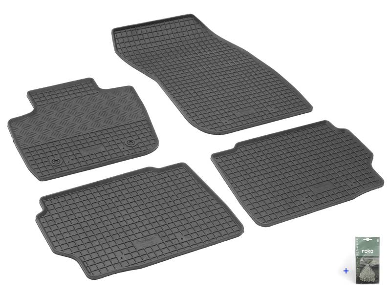 Auto Fußmatten Gummimatten Rigum geeignet für Ford Mondeo Mk5 2014-2022 Passgenau + Auto Duft/BesteKauf von Rigum