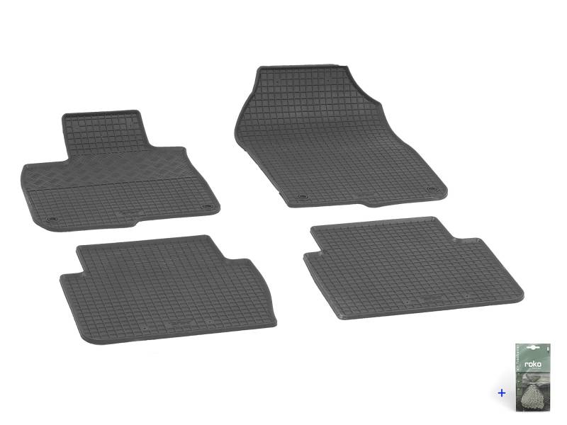 Auto Fußmatten Gummimatten Rigum geeignet für Honda CR-V ab 2018 (auch für die Hybrid-Version) Passgenau + Auto Duft/BesteKauf von Rigum