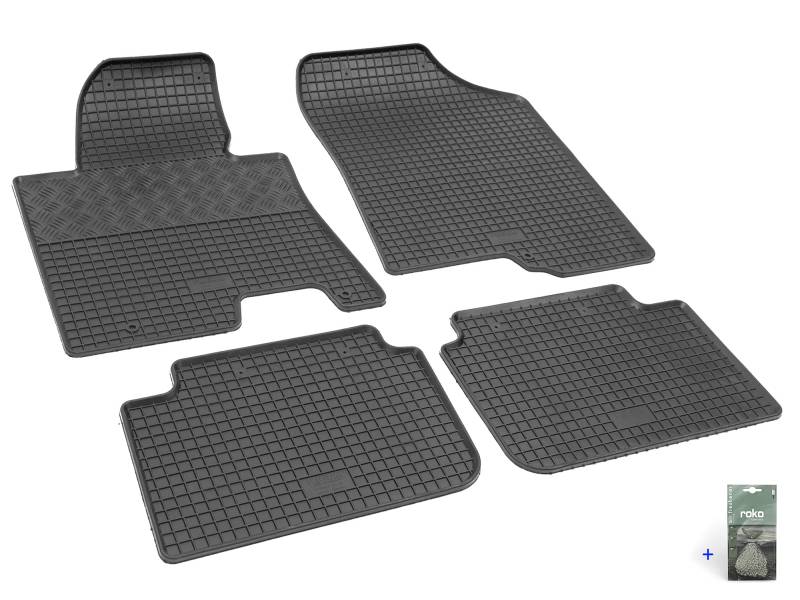 Auto Fußmatten Gummimatten Rigum geeignet für Hyundai i30 2011-2017 Passgenau + Auto Duft/BesteKauf von Rigum