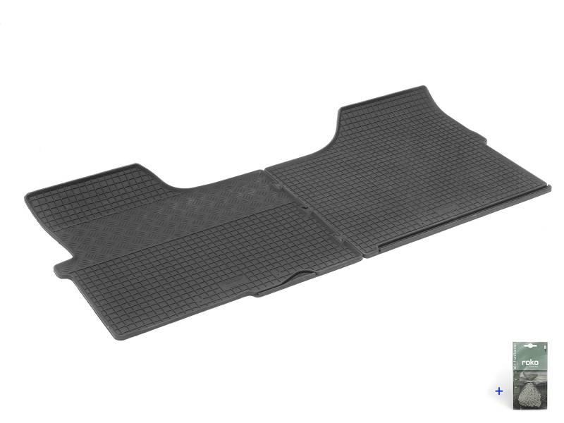 Auto Fußmatten Gummimatten Rigum geeignet für Iveco Daily 2/3-Sitzer ab 2014 Passgenau + Auto Duft/BesteKauf von Rigum