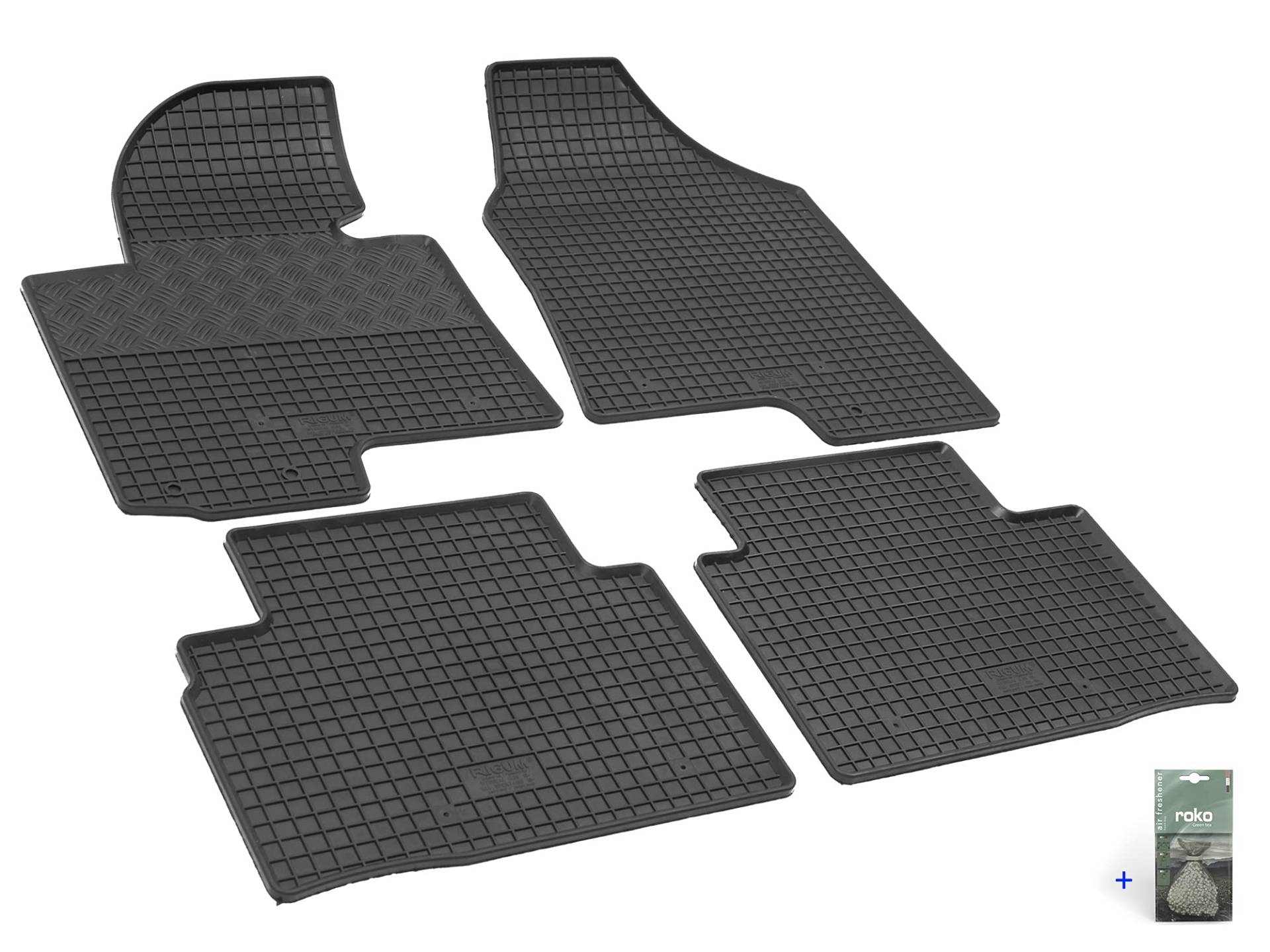Auto Fußmatten Gummimatten Rigum geeignet für Kia Sportage 2010-2015 Passgenau + Auto Duft/BesteKauf von Rigum