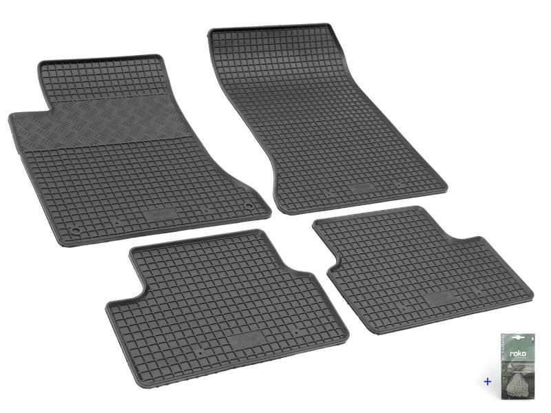 Auto Fußmatten Gummimatten Rigum geeignet für Mercedes B-Klasse W246 2011-2018 Passgenau + Auto Duft/BesteKauf von Rigum