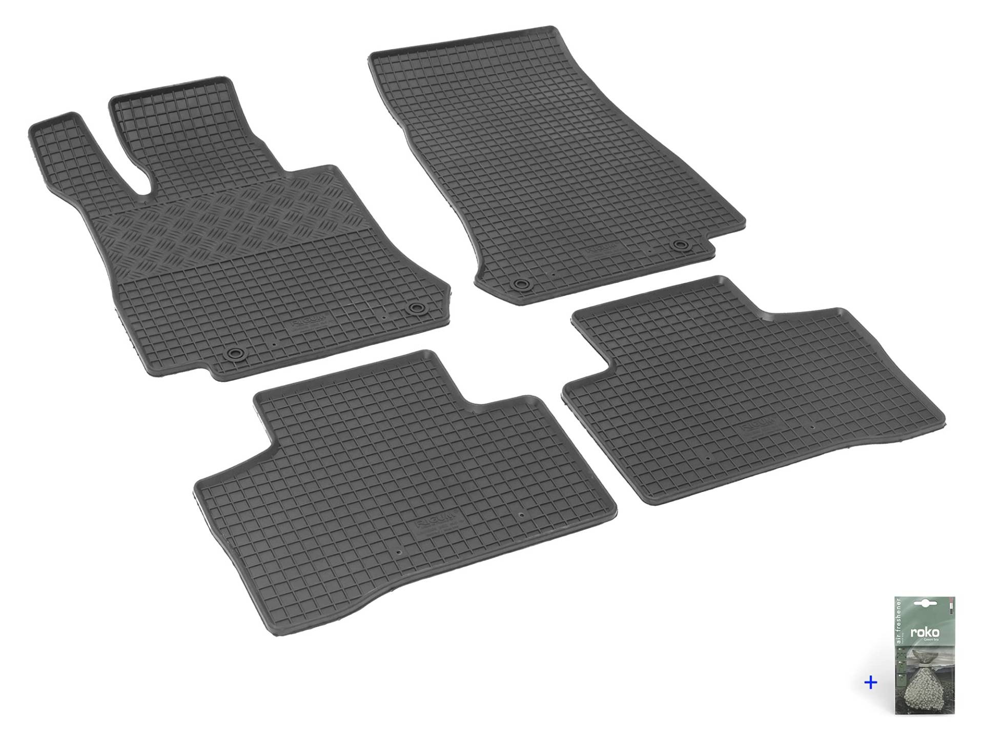 Auto Fußmatten Gummimatten Rigum geeignet für Mercedes GLC Coupe C253 ab 2016 Passgenau + Auto Duft/BesteKauf von Rigum