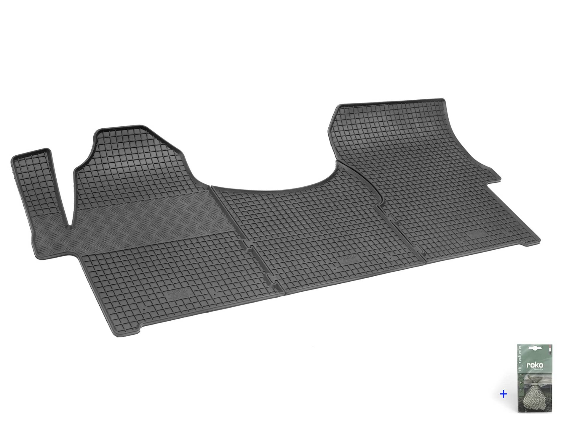 Auto Fußmatten Gummimatten Rigum geeignet für Mercedes Sprinter 3-Sitzer ab 2018 Passgenau + Auto Duft/BesteKauf von Rigum