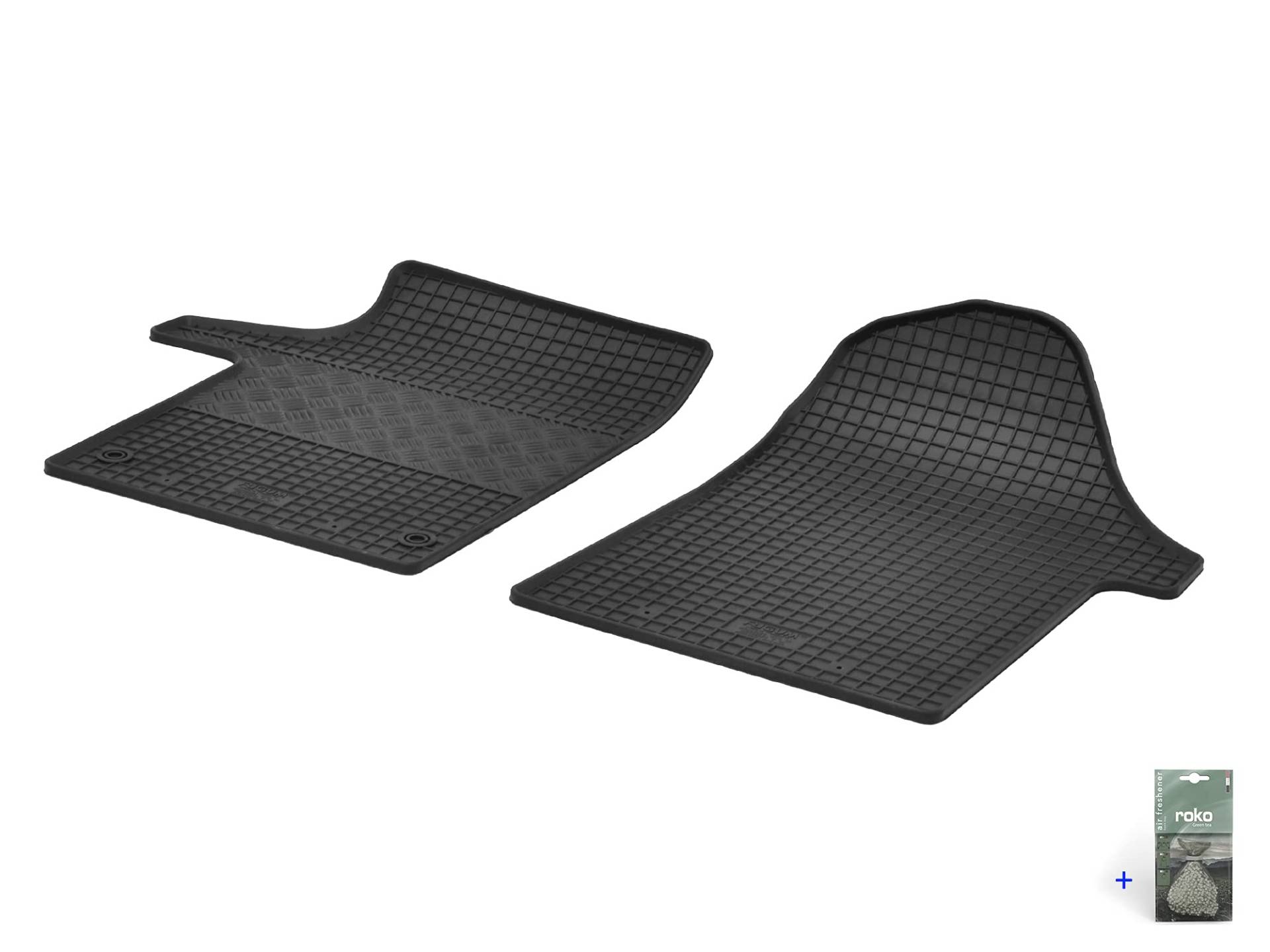 Auto Fußmatten Gummimatten Rigum geeignet für Mercedes V-Klasse 2/3-Sitzer ab 2014 Passgenau + Auto Duft/BesteKauf von Rigum