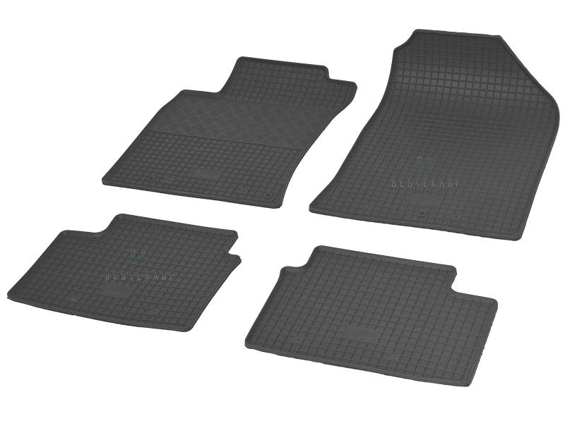Gummimatten Fußmatten Gummifußmatten RIGUM geeignet für Kia Ceed SW Kombi ab 2018 Perfekt angepasst + Magic Eraser von Rigum