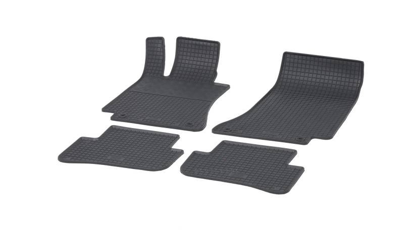Gummimatten Fußmatten Gummifußmatten RIGUM geeignet für Mercedes C-Klasse S205 Kombi ab 2014 Perfekt angepasst + Magic Eraser von Rigum