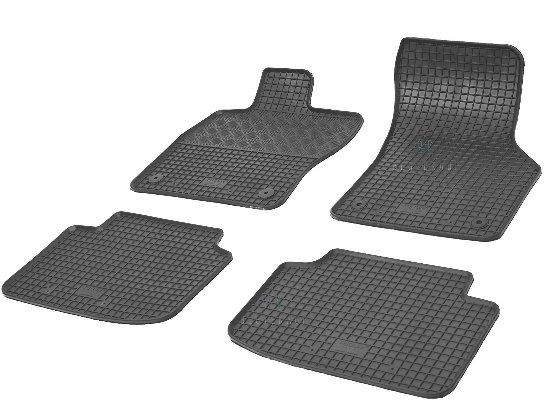 Gummimatten Fußmatten Gummifußmatten RIGUM geeignet für Skoda Octavia III Kombi 2012-2020 Perfekt angepasst + Magic Eraser von Rigum