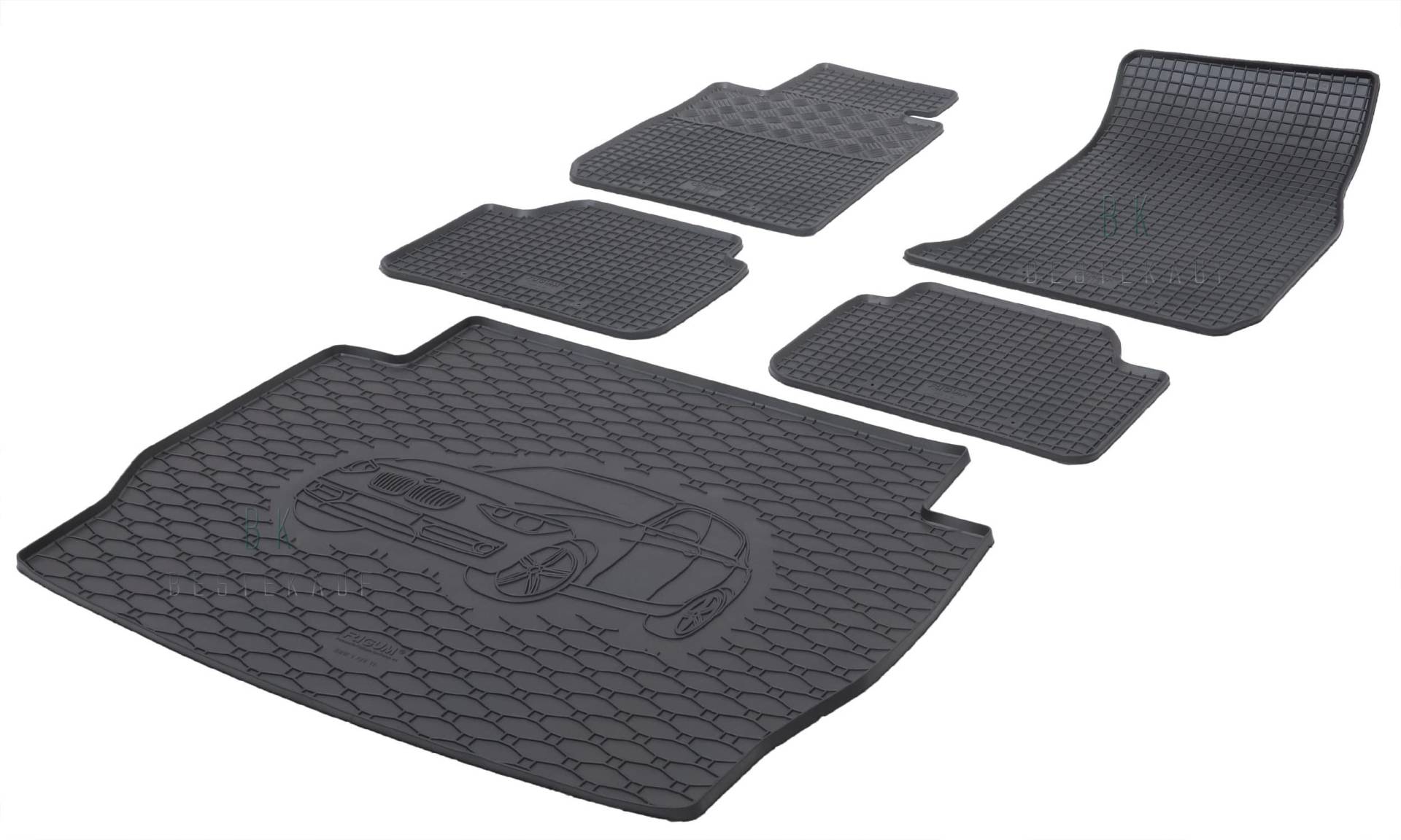 Fußmatten und Kofferraummatte Rigum Geeignet für BMW 1er F20 Schrägheck 2011-2019 Set + Auto Duft/BesteKauf Fußmatten und Kofferraummatte Rigum Geeignet für BMW 1er F20 Schrägheck 2011-2019 Set + Auto Duft/BesteKauf von Rigum
