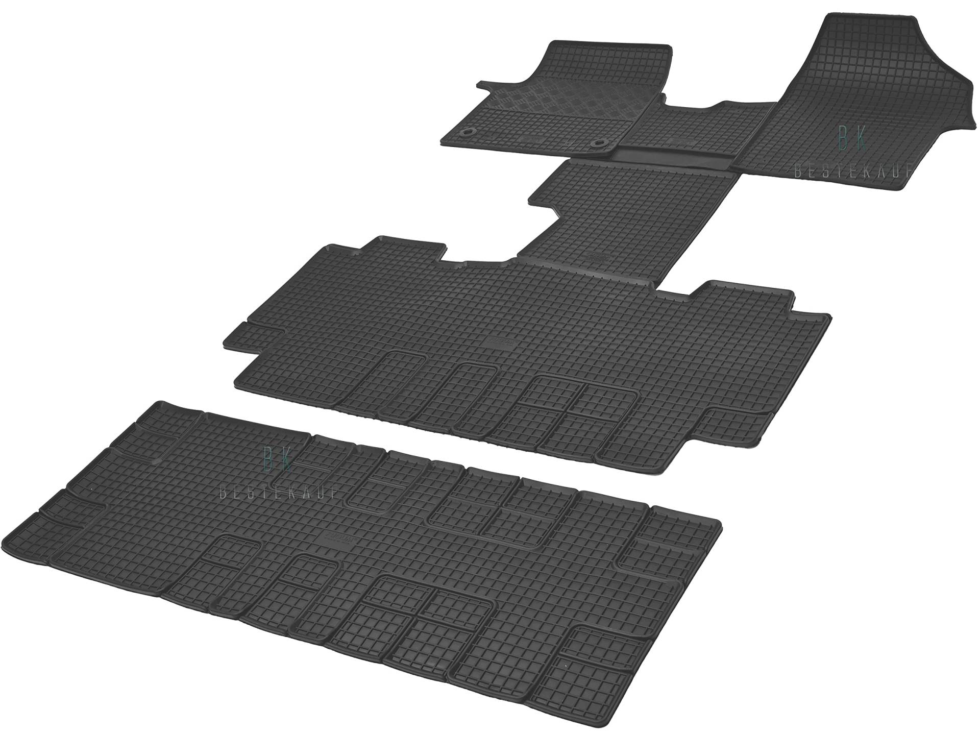 Gummimatten Fußmatten Gummifußmatten RIGUM geeignet für Toyota Proace 8-Sitzer ab 2016 / Perfekt angepasst + Magic Eraser Gummimatten Fußmatten Gummifußmatten RIGUM geeignet für Toyota Proace 8-Sitzer ab 2016 / Perfekt angepasst + Magic Eraser von Rigum