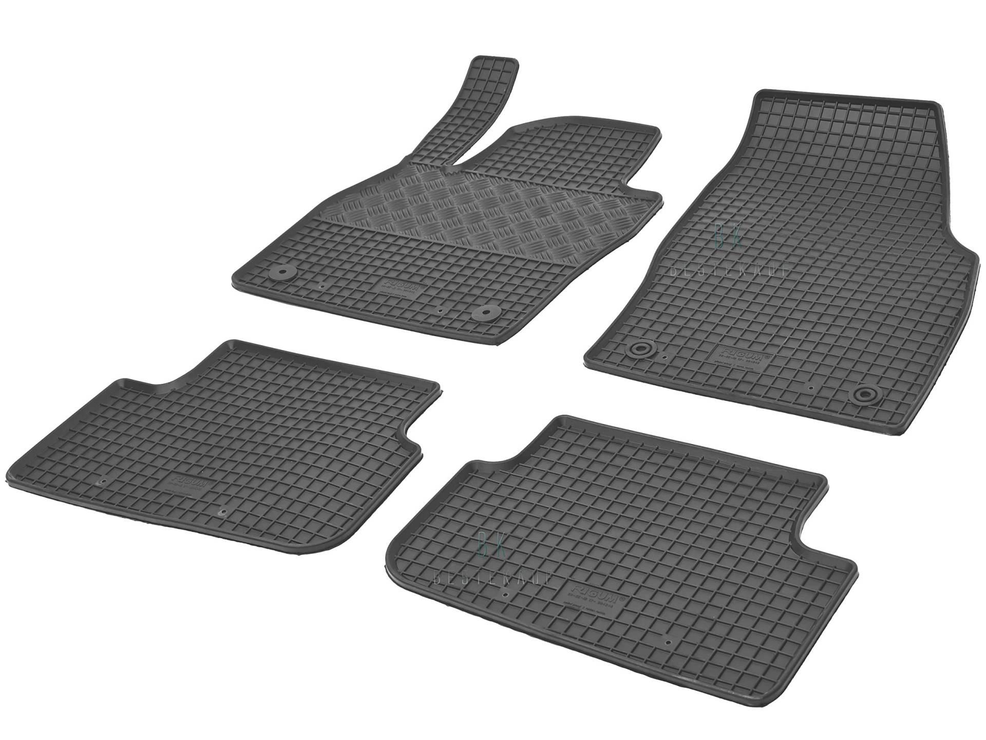 Gummimatten Fußmatten Gummifußmatten RIGUM geeignet für VW Polo VI Schrägheck ab 2017 Perfekt angepasst + Magic Eraser Gummimatten Fußmatten Gummifußmatten RIGUM geeignet für VW Polo VI Schrägheck ab 2017 Perfekt angepasst + Magic Eraser von Rigum