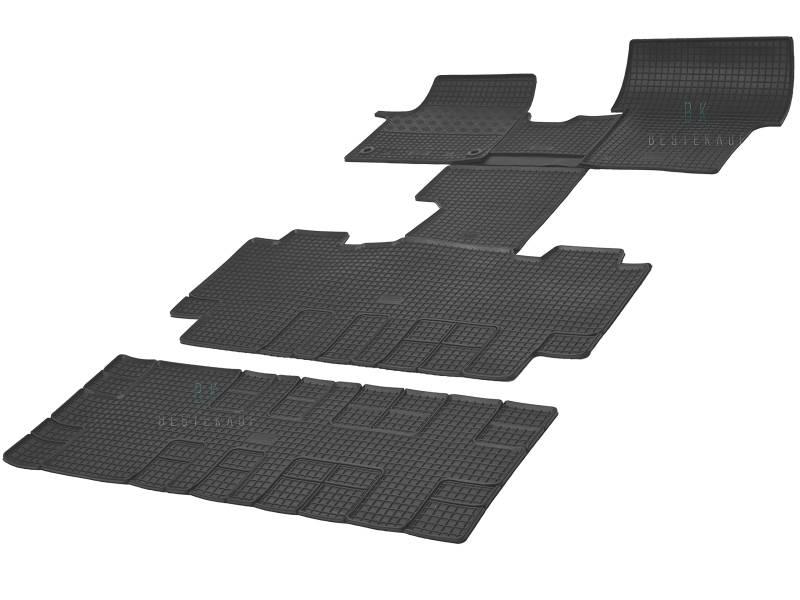 Gummimatten Fußmatten Rigum Geeignet für Citroen Spacetourer ab 2016 8-Sitzer Automatten + Auto Duft / BesteKauf von Rigum