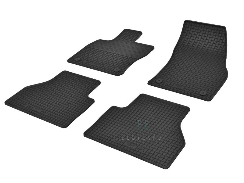 Gummimatten Fußmatten Rigum Geeignet für VW Caddy ab 2021 5-Sitzer Automatten + Auto Duft/BesteKauf von Rigum