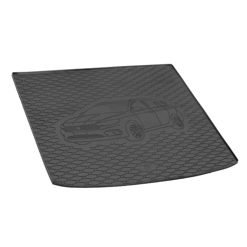 Kofferraumwanne Kofferraummatte Antirutsch RIGUM geeignet für FIAT Tipo Kombi ab 2015 Perfekt angepasst + Magic Eraser von Rigum