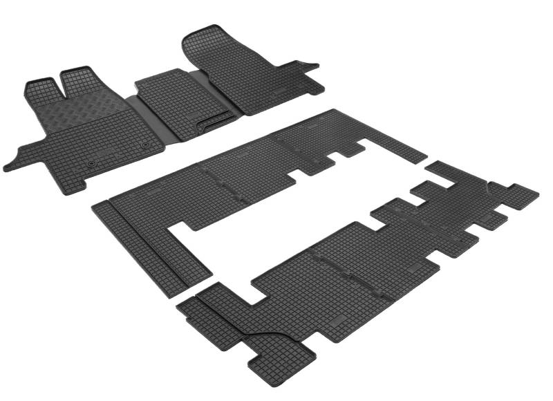 Fußmatten Gummifußmatten Automatten Passgenau Gummimatten Premium Qualität Fahrzeugspezifisch TX-0055-0 von Rigum