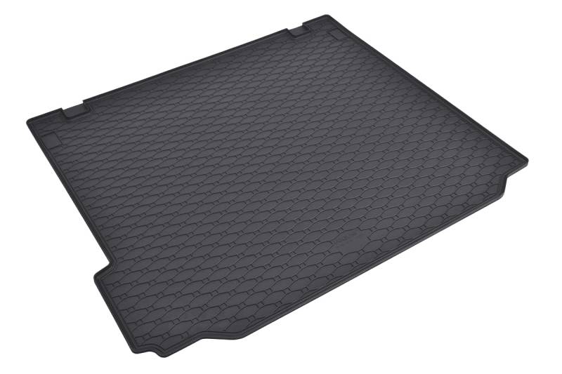 Rigum Kofferraummatte + Gurtschoner, Schwarz, Kunststoff, Gummi, Fahrzeugspezifische Passform, BMW X5 F15 (2013-) von Rigum
