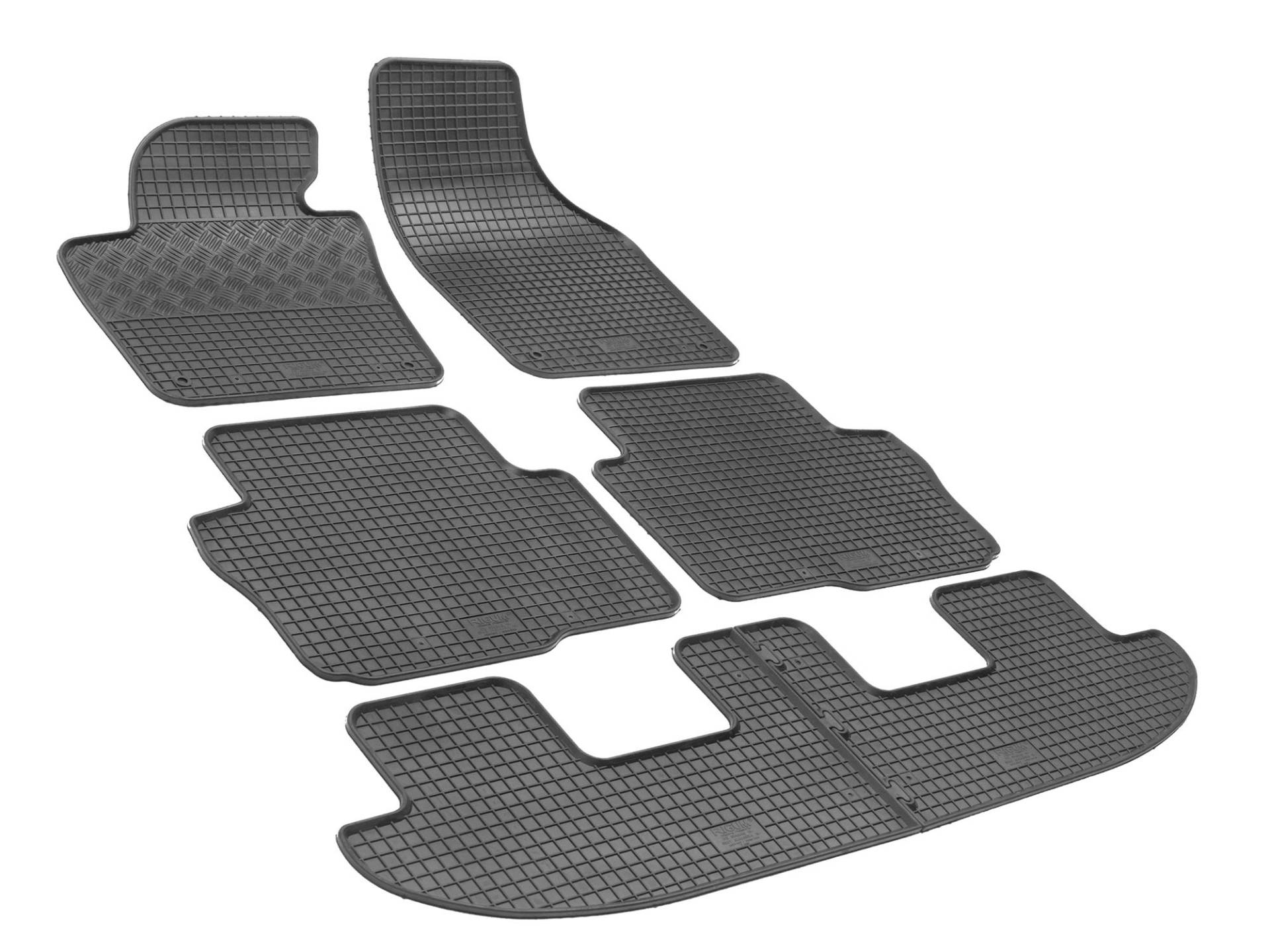 Passgenaue Gummimatten Gummifußmatten RIGUM geeignet für VW Sharan ab 2010 7-Sitzer + Armaturenbrett-Tücher Passgenaue Gummimatten Gummifußmatten RIGUM geeignet für VW Sharan ab 2010 7-Sitzer + Armaturenbrett-Tücher von Rigum