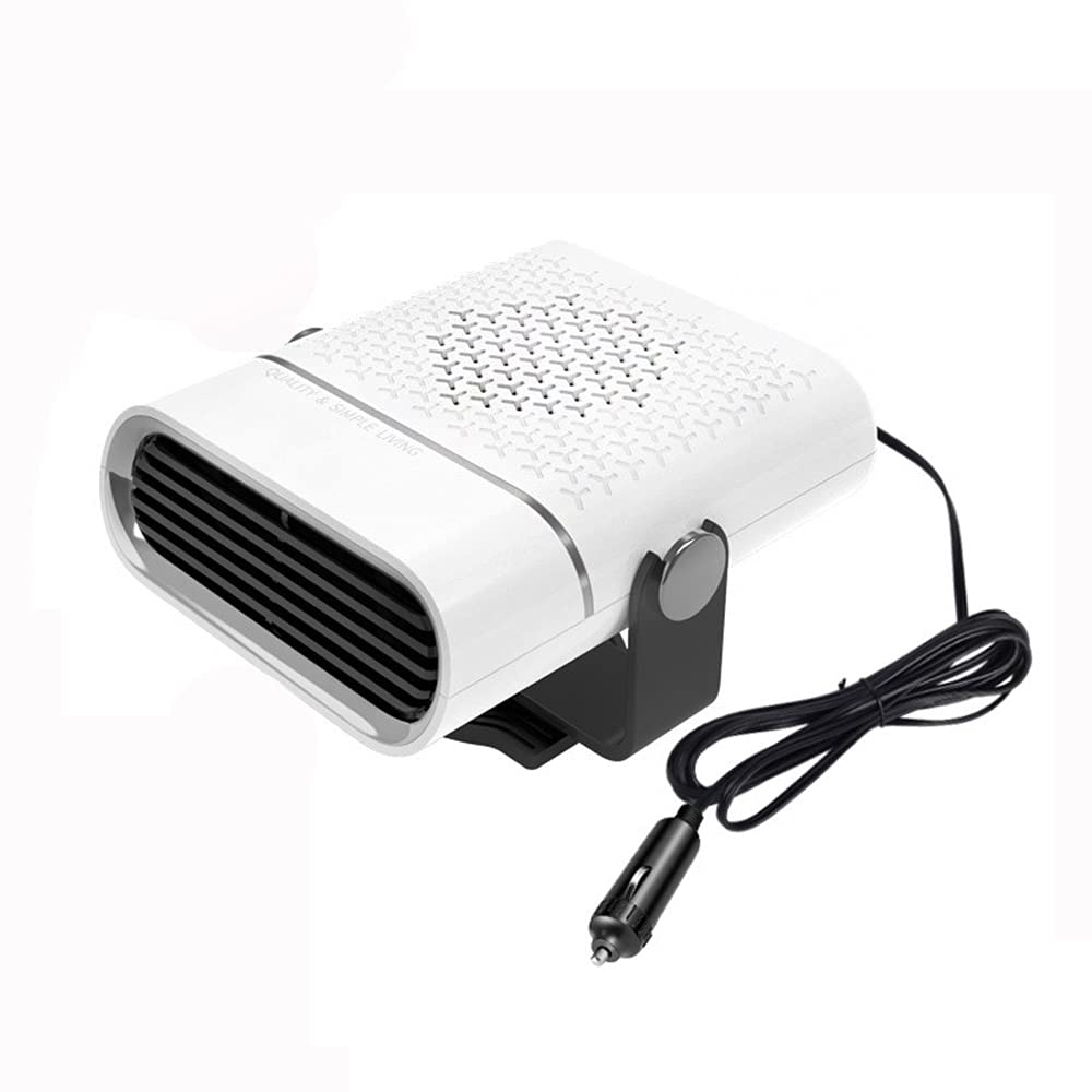 12V 120W Autoheizung Defroster, Riloer 2-in-1 Auto Winter Windschutz Defroster Demister, Tragbarer Zigarettenanzünder 360° Einstellbarer Heizlüfter Auto Winter Kit Schwarz oder Weiß 12V 120W Autoheizung Defroster, Riloer 2-in-1 Auto Winter Windschutz Defroster Demister, Tragbarer Zigarettenanzünder 360° Einstellbarer Heizlüfter Auto Winter Kit Schwarz oder Weiß von Riloer