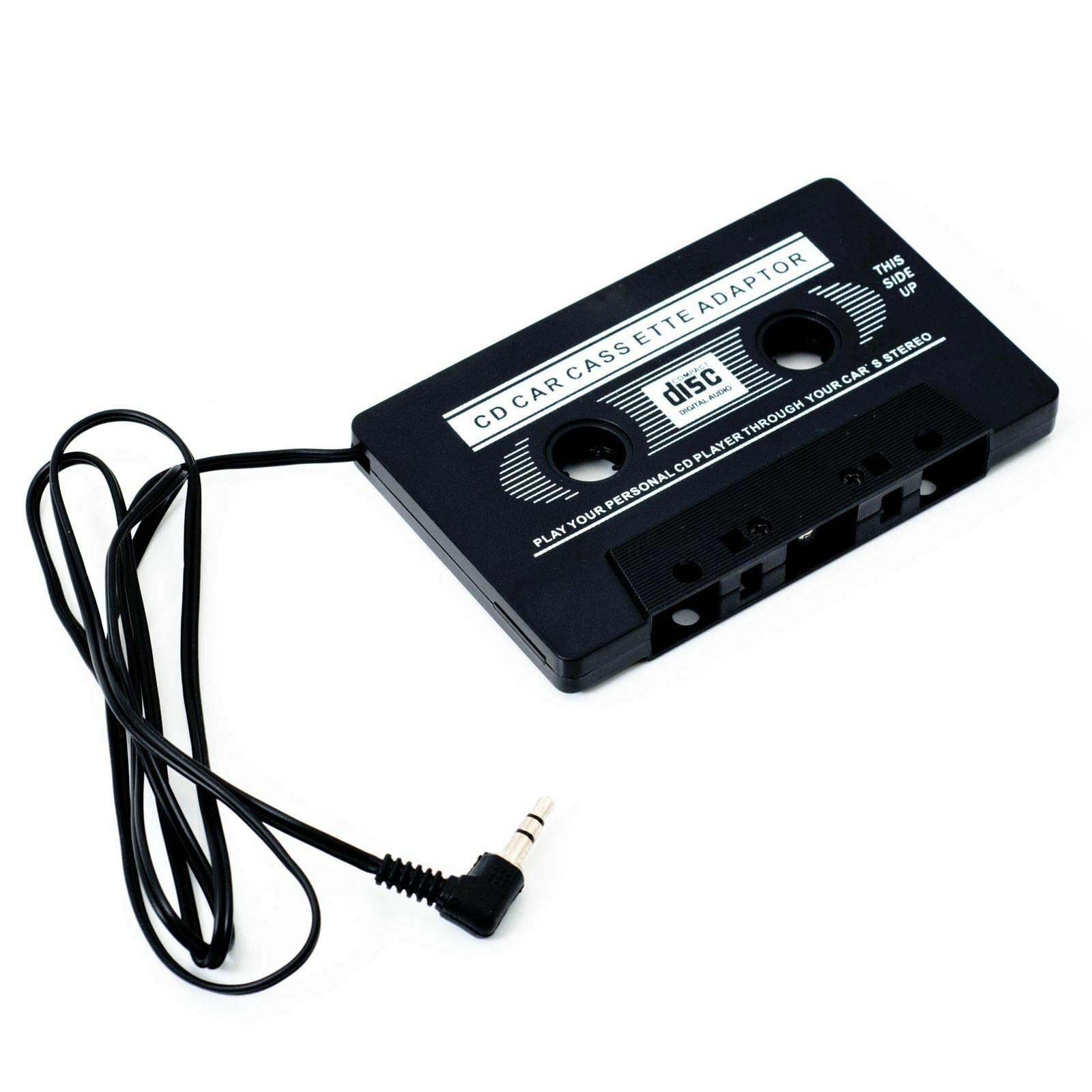 Auto-In-Dash-Tape, Riloer Car Audio Tape Kassetten-Adapter-Deck 3,5 mm für Telefon MP3 CD-MD-Player-Buchse AUX-Stecker-Kabel von Riloer