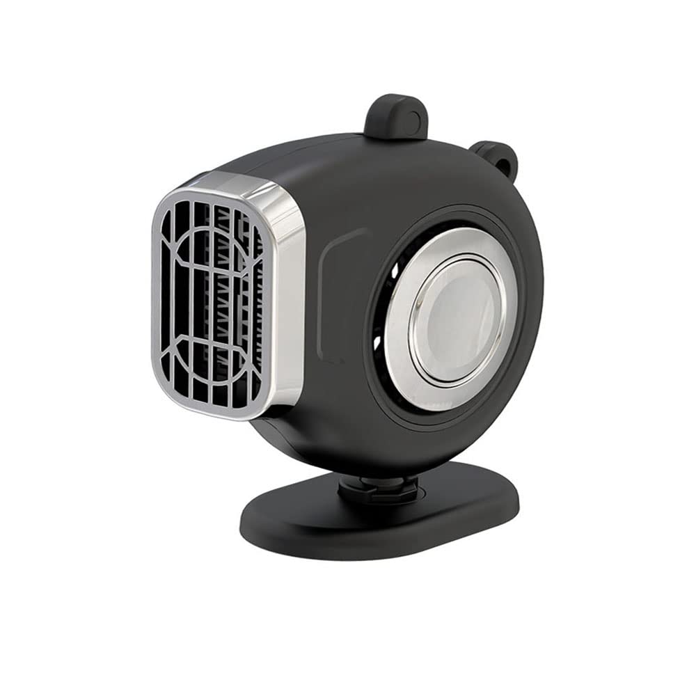 Riloer 12 V 150 W Mini Auto Heizung/Kühlung Autoheizung mit schwenkbarer Basis Verkleidung Clip Mount Plug-in Zigarettenanzünder Lüfter schwarz Riloer 12 V 150 W Mini Auto Heizung/Kühlung Autoheizung mit schwenkbarer Basis Verkleidung Clip Mount Plug-in Zigarettenanzünder Lüfter schwarz von Riloer