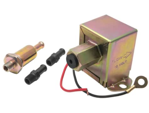 Riloer 12V Universal Externe Kraftstoffpumpe für elektrische Baumaschinen - Gold von Riloer