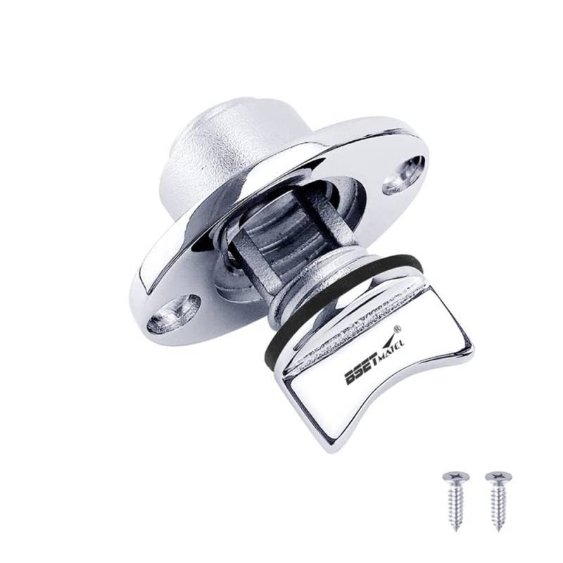 Riloer 25mm/1'' Edelstahl 316 Kajak Rumpf Ablassschraube Boot Garboard Heck Ablassschraube Kajak Kanu Zubehör von Riloer