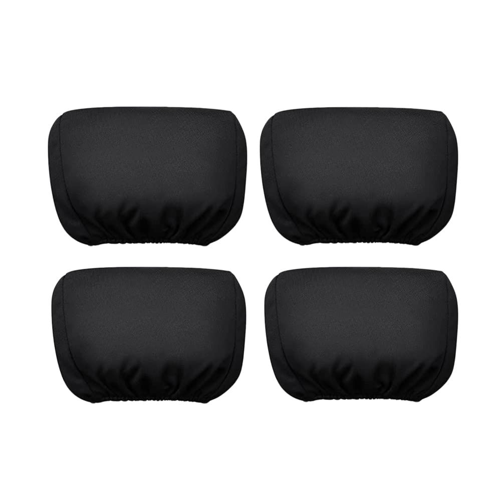 Riloer 4 Stück Universal Auto Kopfstütze Abdeckungen, Auto Sitz Kopfstütze Protektor, Atmungsaktive flexible Auto-Kopfstützenbezüge Riloer 4 Stück Universal Auto Kopfstütze Abdeckungen, Auto Sitz Kopfstütze Protektor, Atmungsaktive flexible Auto-Kopfstützenbezüge von Riloer