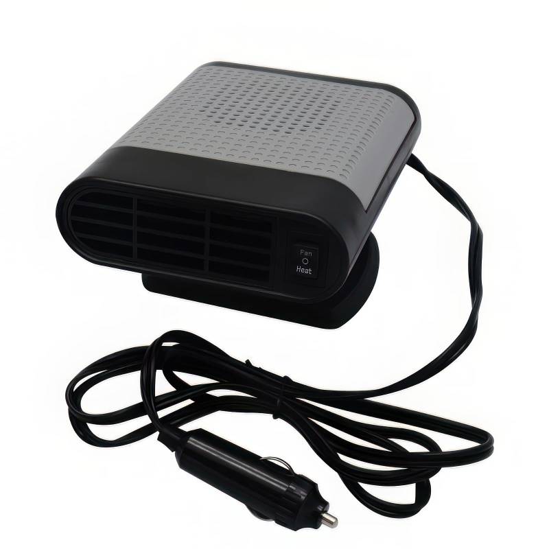 12V 150W Auto Heizlüfter Defroster, Riloer Auto Heizung Windschutzscheibe Defogger, 2 in 1 Autoheizung & Lüfter, Tragbare Anti-Fog Fasten Heizung, Zigarettenanzünder Stecker, Schnelles Aufheizen von Riloer