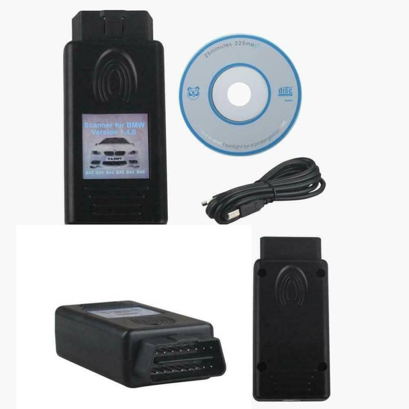 Riloer Auto OBD2 Auto Scanner V1.4.0 für B-M-W E38 39 E46 E53 Diagnosecode Scanner von Riloer