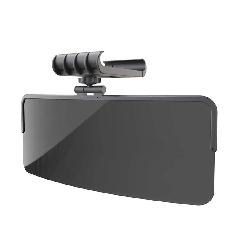 Riloer Auto-Sonnenblenden-Verlängerung, 360-Grad-verstellbare Sonnenblende, blendfreier Sonnenschutz für Fahrer oder Beifahrersitz,31 x 18 cm/12,20 x 7,09 Zoll, für alle Fahrzeugtypen von Riloer